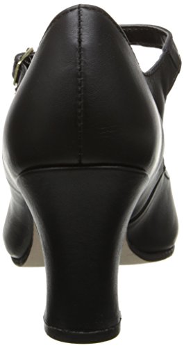 Capezio Women's Manhattan Character Shoe, Black, 11 Wide - Image 7