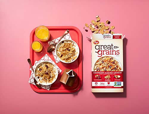 POST GREAT GRAINS CRANBERRY ALMOND CRNCH RTE CEREAL CRANBERRY ALMOND CRUNCH FLAKE AND CLUSTER BOX 14 OUNCES 1 - Image 7