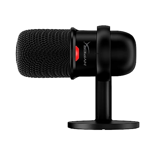 HyperX SoloCast – USB Condenser Gaming Microphone, for PC, PS4, PS5 and Mac, Tap-to-Mute Sensor, Cardioid Polar Pattern, great for Streaming, Podcasts, Twitch, YouTube, Discord,Black - Image 2