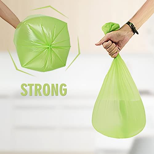 Trash Bags 13 Gallon Tall Kitchen Garbage Bags, Inwaysin Recycle Bags, Biodegradable Trash Bags, 75 Bags, Green - Image 5