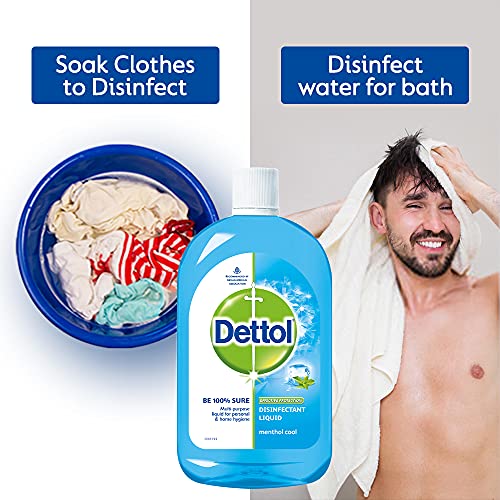 Dettol Disinfectant Liquid - 200 ml (Menthol Cool) - From India - Image 5