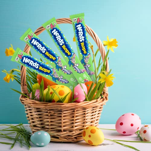Nerds Rope Easter Candy | Single Serving Easter Candy Individually Wrapped | Full Size Candy for Easter Basket | Crunchy Chewy Gummy Candy Rope | 0.92 oz (Pack of 24) - Image 5