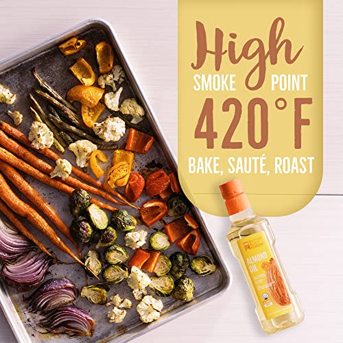 BetterBody Foods Naturally Refined Cooking Oil, Almond Oil, 16.9 Fl Oz - Image 8