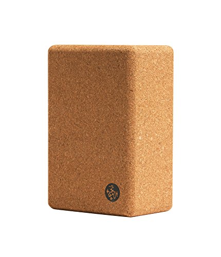 Manduka Yoga Cork Block - Yoga Prop and Accessory, Good for Travel, Comfortable Edges, Lightweight, Extra Firm Cork, 4" x 6" x 9" (10 x 15 x 22.5 cm) (Pack of 2) - Image 6