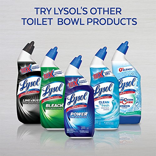Lysol Lime & Rust Remover Toilet Bowl Cleaner, 24 Fl Oz, Pack of 12 - Image 5